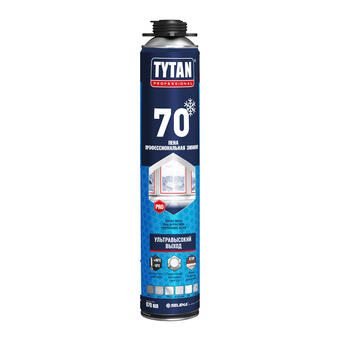 Пена монтажная профессиональная TYTAN ПРОФИ Зима 70 870мл - 1